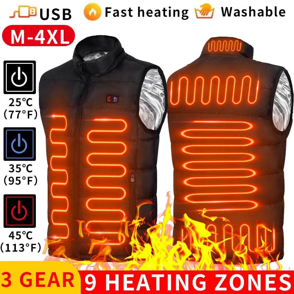Heated Sleeveless Vest